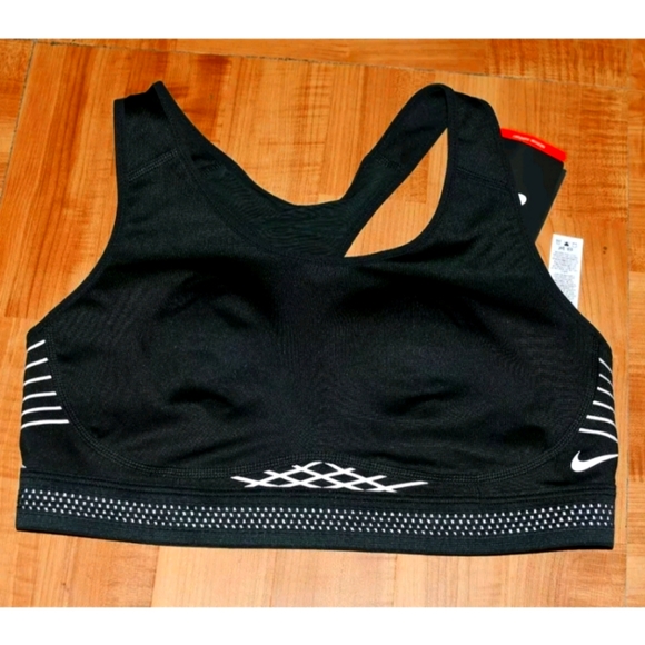 NIKE PRO FIERCE REFLECTIVE WOMEN'S SPORTS BRA - WOMEN'S SIZE MEDIUM - Picture 1 of 2